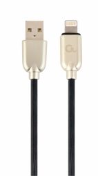 Kaabel Gembird  Gembird USB Male - Lightning Male Premium rubber 2m Black