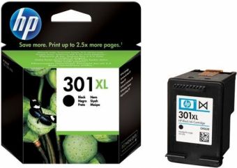 Аксессуары и расходные материалы HP  Tintes kārtridžs HP 301XL Black