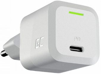 Адаптер Green cell  Lādētājs Green Cell Charger 33W USB-C Power Delivery White