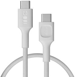 Cable Green cell  Kabelis Green Cell PowerStream USB Type-C Male - USB Type-C Male 100W White 2m