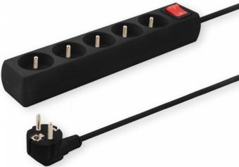 Зарядное устройство SAVIO  Pagarinātājs Savio Power Strip 5-way 3m