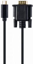 Kaabel Gembird  Kabelis Gembird USB Type-C Male - VGA Female 2m Black