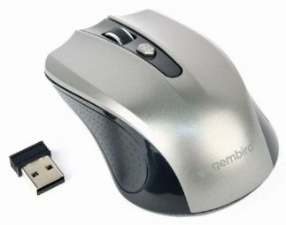 Computer mouse Gembird  Gembird MUSW-4B-04 Wireless Black/Space Grey
