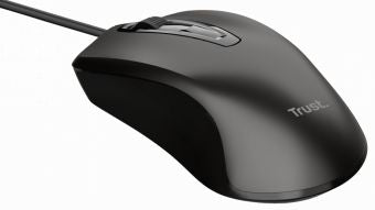Computer mouse Trust Wired Optical Mouse Black