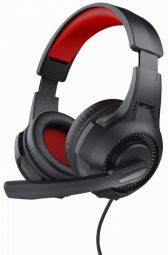 Headphone with microphone Trust Gaming Headset Black