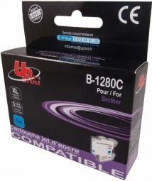 Printer accessories Uprint  Tintes kārtridžs UPrint Brother LC1280XLC Cyan