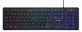 Компьютерная клавиатура Gembird  Gembird Rainbow Backlight