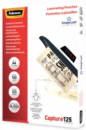 Expendable material Fellowes Laminating Pouches Fellowes ImageLast A4 125 Micron Laminating Pouch - 100 pack