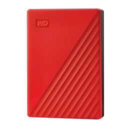 Оптическая матрица Western Digital  Ārējais disks WD 6TB My Passport 2.5" USB 3.2 Red