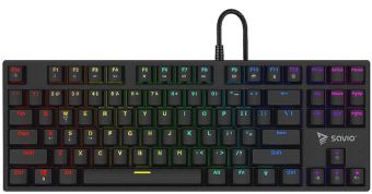 Computer keyboard SAVIO  Klaviatūra Savio Tempest X2 Outemu Red