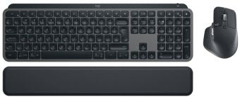 Arvuti klaviatuur Logitech  Klaviatūra Logitech MX Keys S Graphite Combo US