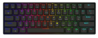 Компьютерная клавиатура SAVIO  Klaviatūra Savio Blackout X2 60% Outemu Red
