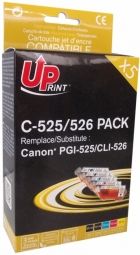 Printer accessories Uprint  Tintes kārtridžs UPrint Canon PGI-525/CLI-526 Multipaka