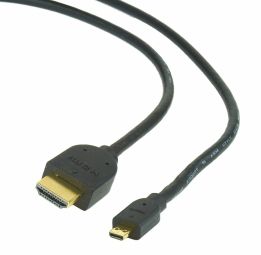 Кабель Gembird  Kabelis Gembird HDMI - microHDMI Gold plated 3m