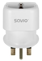 Charger SAVIO  Strāvas adapteris SAVIO Travel adapter EU socket – UK plug