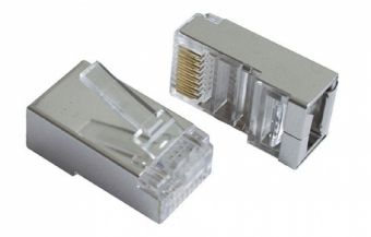 Кабель Gembird  Konektors Gembird RJ45 Male 10pack Shielded modular