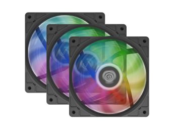 Кулер Genesis  Dzesētājs Genesis OXAL 120 3-pack Black ARGB