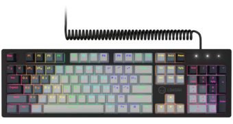 Computer keyboard LORGAR Lorgar Azar 514 White ENG