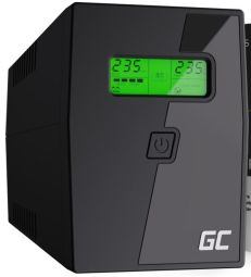 Wireless charger Green cell  Nepārtrauktas barošanas bloks Green Cell PowerProof LCD UPS 850VA 480W 2x Schuko