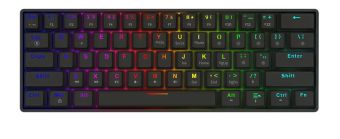 Computer keyboard SAVIO Keyboard Savio BLACKOUT X2 OUTEMU Brown