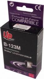 Printer accessories Uprint  Tintes kārtridžs UPrint Brother LC123M/125XLM Magenta