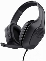 Наушники с микрофоном Trust  Austiņas Trust GXT 415 ZIROX Black