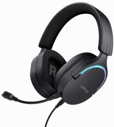 Headphone with microphone Trust  Austiņas Trust GXT 490 Fayzo Black