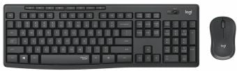 Arvuti klaviatuur Logitech  Logitech MK295 Silent Black RU