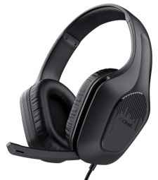 Kõrvaklapid mikrofoniga Trust  Austiņas Trust GXT 417 Zirox Black