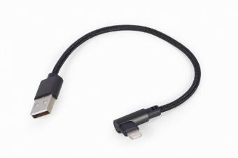 Adapter Gembird  Gembird Apple Lightning Male - USB Male 0.2m Black