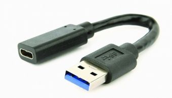 Cable Gembird  Gembird USB Male - USB Type C Female 0.1m Black