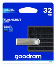 Flash drive Goodram  Goodram UUN2 USB 2.0 32GB Silver
