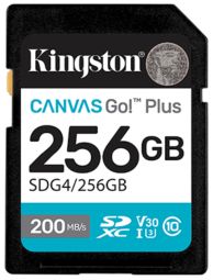 Карты памяти Kingston  Atmiņas karte Kingston 256GB SDXC Canvas Go Plus Gen4