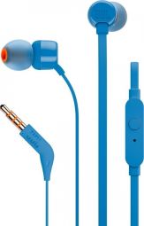 Wired headphones JBL  Austiņas JBL TUNE T110 Blue