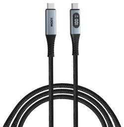 Cables and wires Verbatim  Kabelis Verbatim Sync&Charge Cable with Power Display 100W 120cm