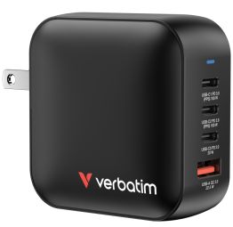 Адаптер Verbatim  Lādētājs Verbatim Universal Mini GaN Wall Charger 100W UK + EU
