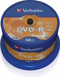 Other Computer Accessory Verbatim  Matricas DVD-R AZO Verbatim 4.7GB 16x 50 Pack Spindle