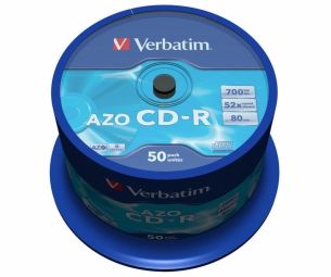 Other Computer Accessory Verbatim  Matricas CD-R AZO Verbatim 700MB 52x Crystal