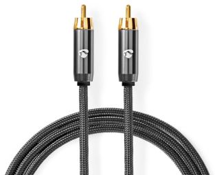 Adapter NEDIS  Kabelis Nedis RCA - RCA Subwoofer 5m