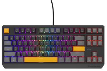 Computer keyboard Genesis Keyboard Genesis Thor 230 TKL Outemu Red Anchor Gray Positive