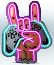 Muu arvutitarvik SBS  Led lampa SBS Game On Rock Neon effect