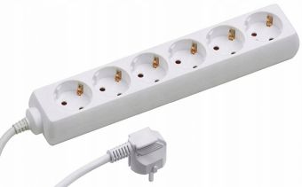 Зарядное устройство Bellight  Pagarinātājs Belight Extension Cord with 6 sockets Earthed 5m