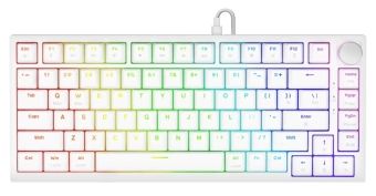 Компьютерная клавиатура SAVIO  Klaviatūra Savio Gasket magnetic ASTRAL OUTEMU White Jade White