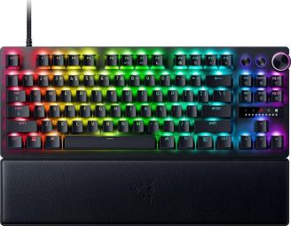 Компьютерная клавиатура Razer  Klaviatūra Razer Huntsman V3 Pro Tenkeyless Black