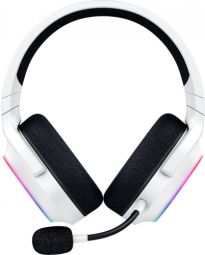 Headphone with microphone Razer  Austiņas Razer Barracuda X Chroma White
