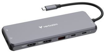 Контроллер Verbatim  Dokstacija Verbatim USB-C Pro Multiport Hub 13 Port