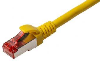 Cable Brackton  Kabelis Brackton Patch SF/UTP 1m CAT 6a Yellow