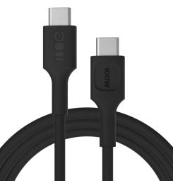 Cable Green cell  Kabelis Green Cell PowerStream USB Type-C Male - USB Type-C Male 100W Black 1.2m