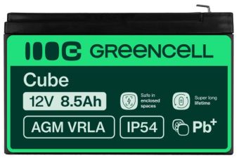 Other Computer Accessory Green cell  Akumulators GreenCell AGM VRLA 12V 8.5Ah