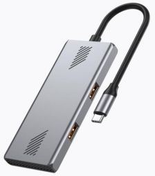Kontroller Gembird  Centrālmezgls Gembird 4-port Type-C hub A + C USB 3.2 (Gen 2)